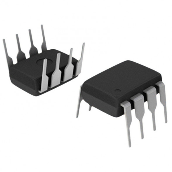 LM386N Низковольтный аудиоусилитель для портативной аппаратуры 4мА 325мВт 8 Ом 4В…12В (DIP-8)
