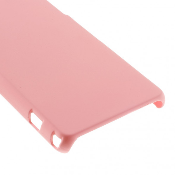 Прорезиненный чехол накладка для Sony Xperia Z1 Mini Compact D5503 (Розовый)