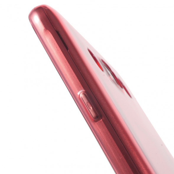 Чехол накладка для Samsung Galaxy J7 (2016) SM-J710F (Красный)