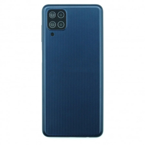 Задняя крышка для Samsung M127 Galaxy M12 (Черный)