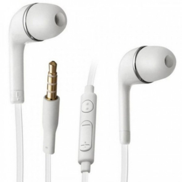 Наушники Samsung 3,5мм HS330, EG900 (I9500, G900, вакуумные ) (белый)