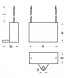 CBB61 6uF 450V (SAIFU) Конденсатор пусковой