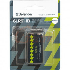 Батарейка крона Defender LR61-1BL 9В