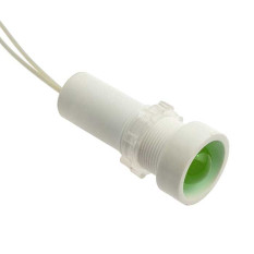 Лампа коммутаторная СКЛ-16.3Б-2 ЗЕЛЕНЫЕ 12В (201*г)