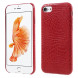 Чехол под крокодиловую кожу для iPhone 7 / iPhone 8 (красный)