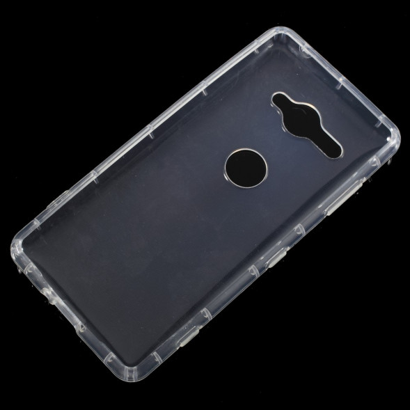 Силиконовый чехол для Sony Xperia XZ2 Compact с ребрами жесткости