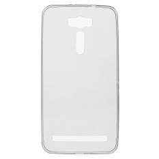 Прозрачный силиконовый чехол накладка для Asus Zenfone 2 Laser ZE601KL, ZE600KL (Черный)