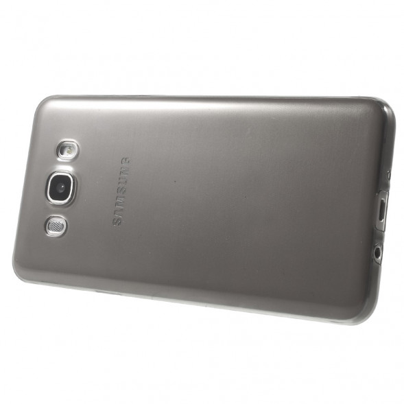 Чехол накладка для Samsung Galaxy J7 (2016) SM-J710F (Серый)