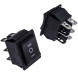 KCD4-203-C6-B/6P on-off-on Переключатель клавишный (рокерный) (черная клавиша)