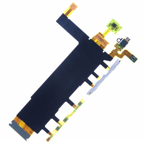 Шлейф для Sony Xperia Z3 Dual D6633 на кнопки громкости, включения, камеры, микрофон, вибро