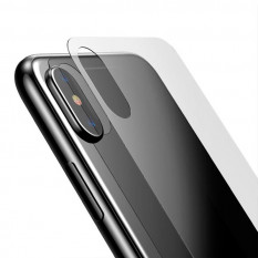 Защитное стекло на заднюю крышку iPhone X 10