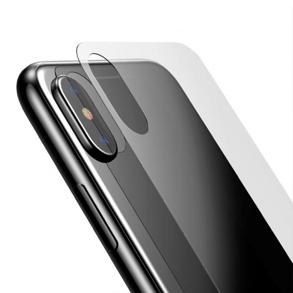 Защитное стекло на заднюю крышку iPhone X 10