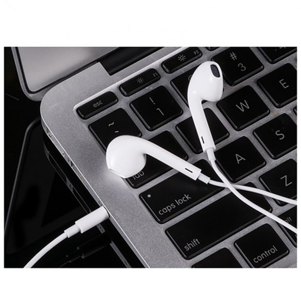 Наушники, гарнитура Hoco M1 Original 3.5мм 1.2м вкладыши (белый)