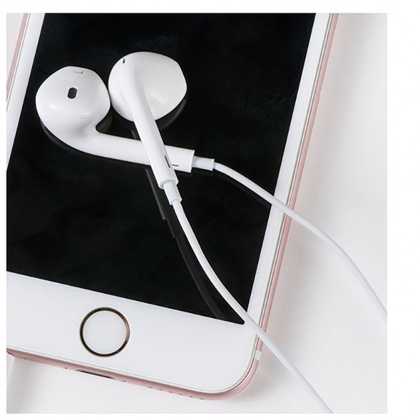 Наушники, гарнитура Hoco M1 Original 3.5мм 1.2м вкладыши (белый)