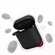 Силиконовый чехол для наушников AirPods Luminous (черный)