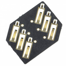 Коннектор SIM Nokia X3-00, N81, N76, 620, 205, 2710, C3-00, N97 mini, X6