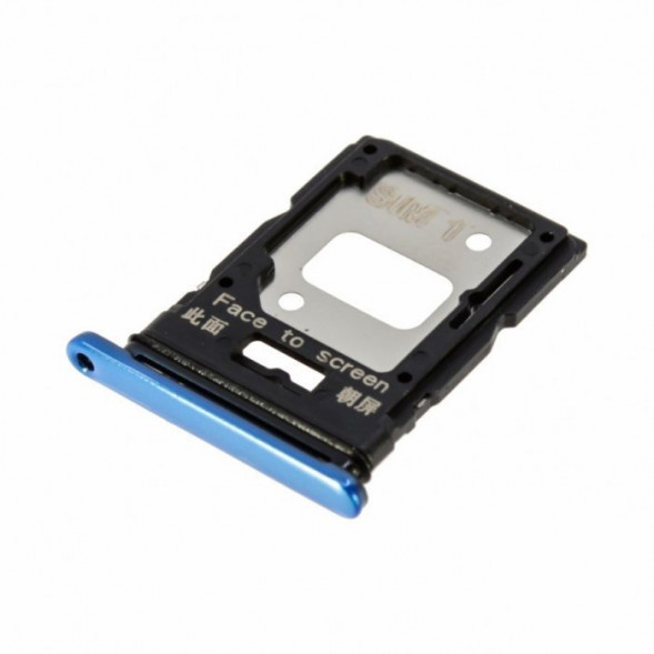 Контейнер SIM карты для Xiaomi Mi 11 Lite 4G, Mi 11 Lite 5G (Голубой)