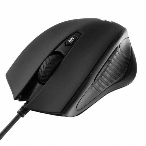 Мышь игровая USB Гарнизон GM-620G чип-Х1 1600 DPI 5кн.+колесо-кнопка (черный)