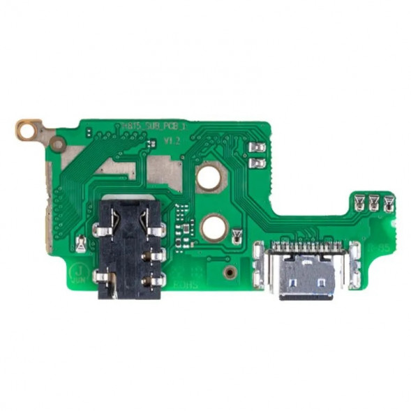Шлейф для Infinix Note 12 VIP плата на разъем зарядки, разъем гарнитуры, микрофон