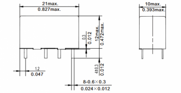 JRC-19F-2C-24VDC-0.2 FORWARD Реле электромагнитное