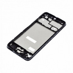 Рамка дисплея для Realme C30s (RMX3690) (Черная) средняя часть корпуса
