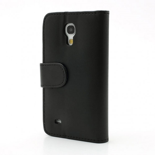 Чехол книжка с визитницей для Samsung Galaxy S 4 mini i9190 (Черный)