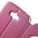 Песочный чехол с окном информации для Asus Zenfone Max (ZC550KL) (Малиновый)