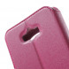Песочный чехол с окном информации для Asus Zenfone Max (ZC550KL) (Малиновый)