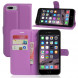 Чехол книжка с визитницей для iPhone 7 Plus (Фиолетовый)
