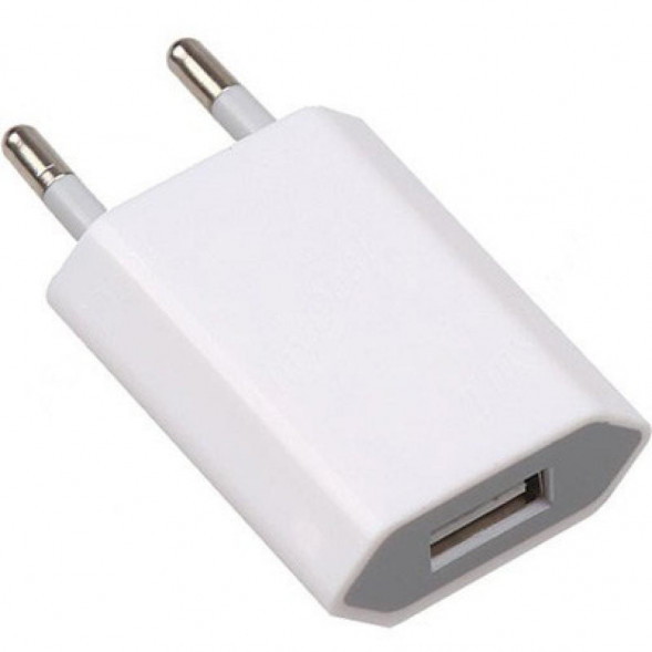 Универсальное зарядное iPhone 5V 1,2A (призма) 220V USB