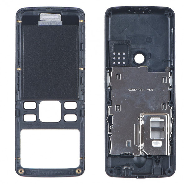 Корпус для Nokia 6300 (серебренный)