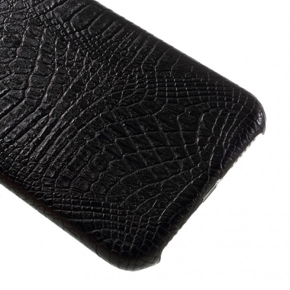 Чехол под крокодиловую кожу для iPhone 7 / iPhone 8 (черный)