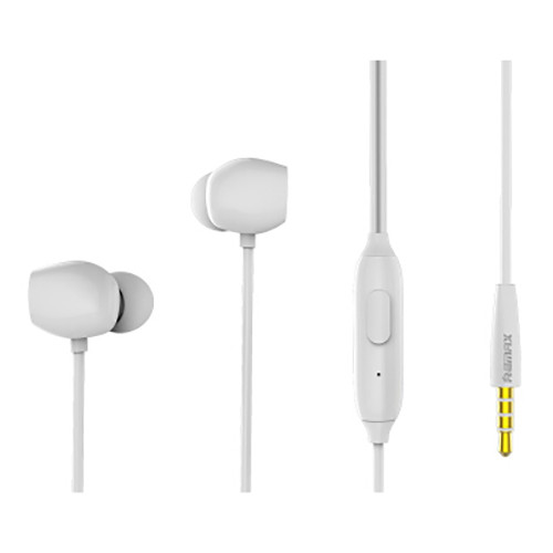 Гарнитура наушники 3,5 Remax Music RM-550 с микрофоном (белый)