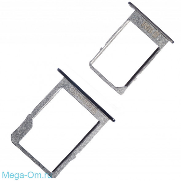 Контейнер SIM+MicroSD для Samsung A300F, A500F, A700F (комплект 2 шт.) (Золото)