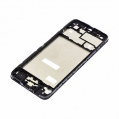 Рамка дисплея для Realme C30 (RMX3581) (Черная) средняя часть корпуса