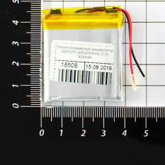 45X37X3mm 3.7V 800mAh Литий-полимерный аккумулятор