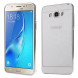 Алюминиевый бампер чехол для Samsung Galaxy J7 (2016) SM-J710F (Серебряный)