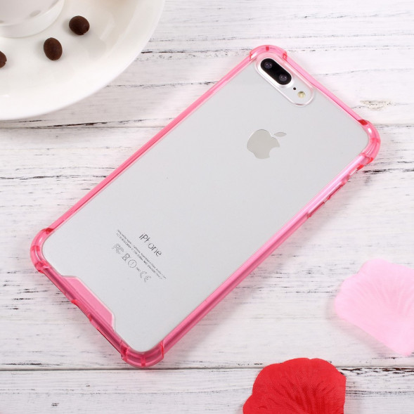 Пластиковый чехол-бампер для iPhone 7 Plus / 8 Plus (розовый)