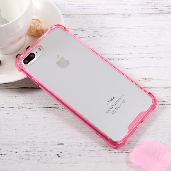 Пластиковый чехол-бампер для iPhone 7 Plus / 8 Plus (розовый)