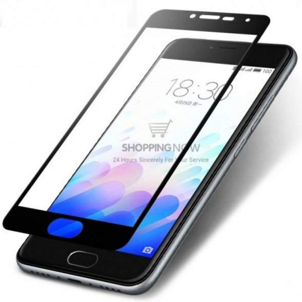 Защитное стекло 3D для Xiaomi Mi5 (черный)