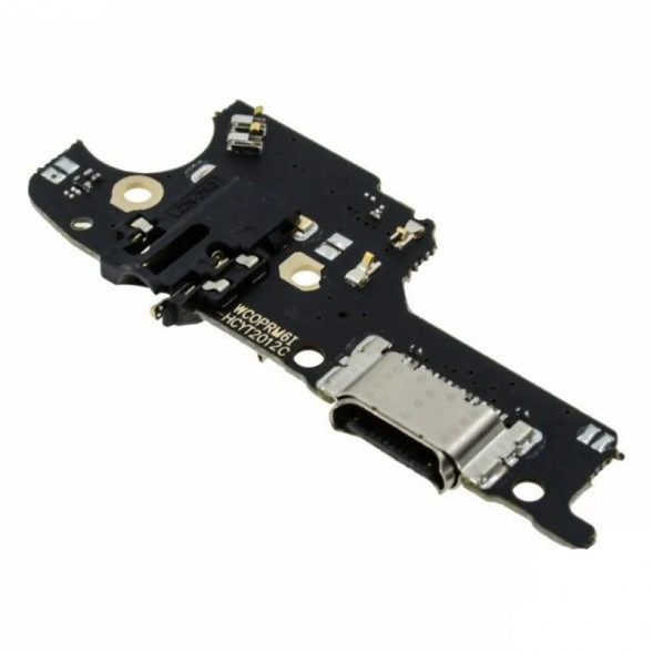 Шлейф для Realme 6i плата на разъем зарядки, разъем гарнитуры и микрофон