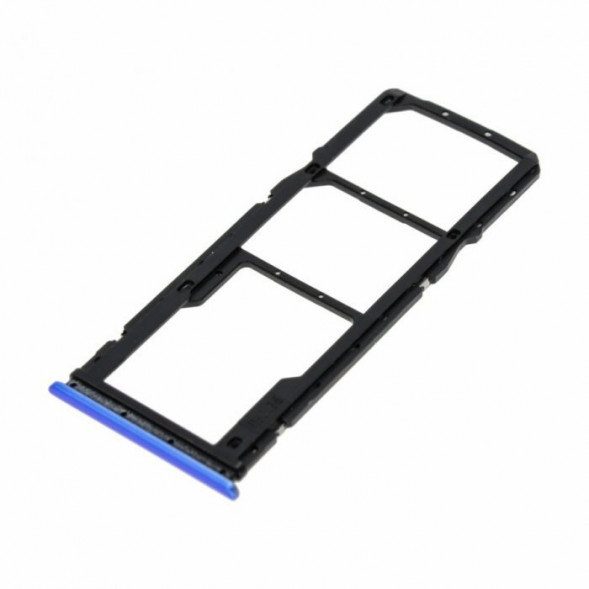Контейнер SIM карты для Xiaomi Poco M3 (Синий)