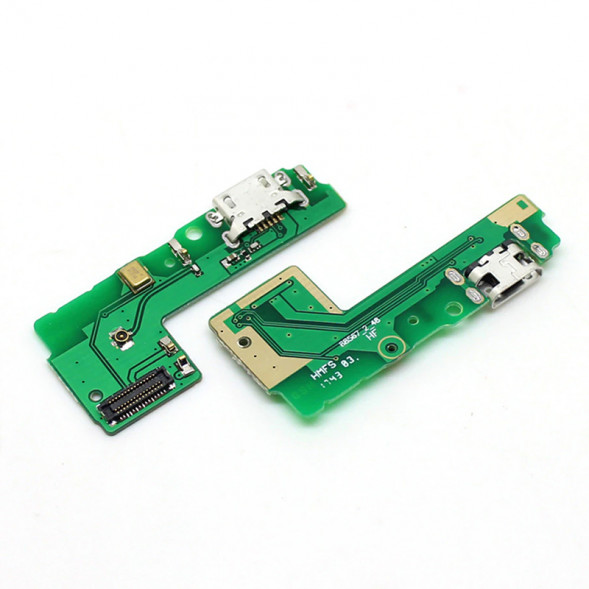 Шлейф Xiaomi Redmi 5 плата на разъем зарядки, микрофон