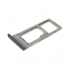 Контейнер SIM лоток для Samsung N960F Note 9 (черный)