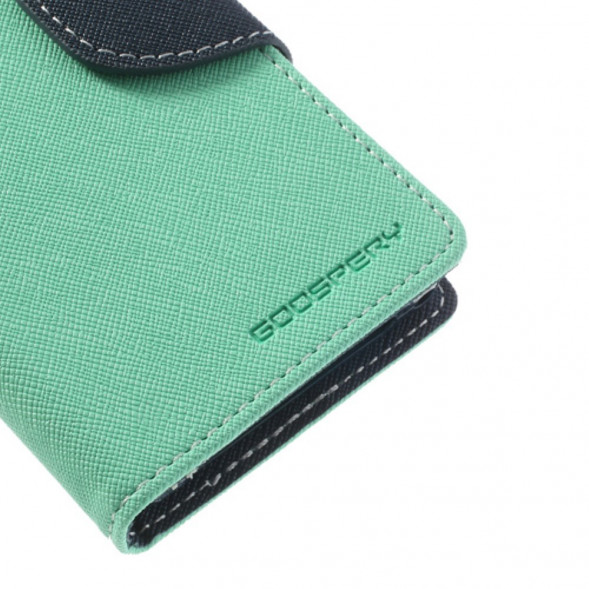 Чехол книжка с визитницей Mercury Goospery для Sony Xperia Z1 Compact D5503 (Голубой)