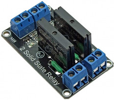 2-CH 5V Solid-state Relay(Red) модуль (ARDUINO)