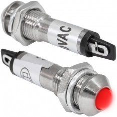 Неоновая лампочка в корпусе N-705-R 220V