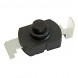 PBS101C278 1.5A 250V ON-OFF переключатель кнопочный (черный)