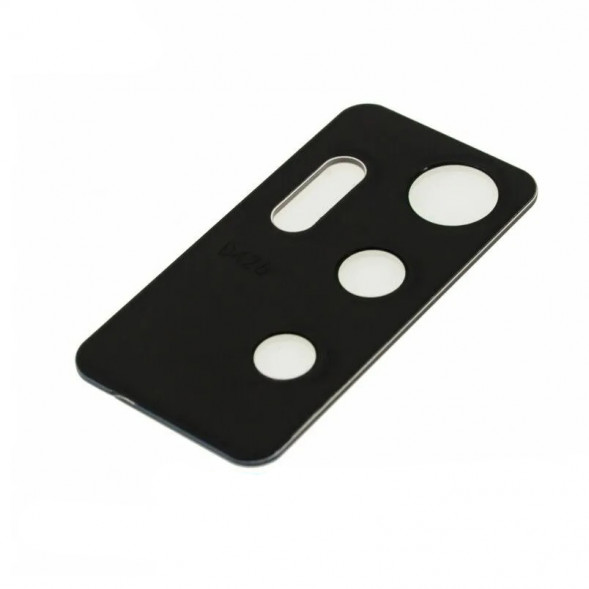 Стекло задней камеры для ZTE Blade A71 (без рамки) (Синий)