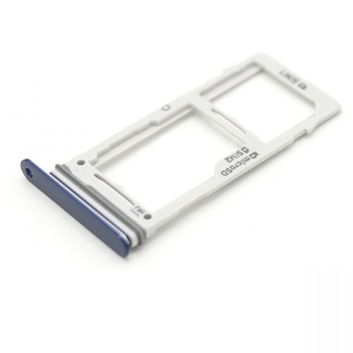 Контейнер SIM лоток для Samsung N960F Note 9 (синий)